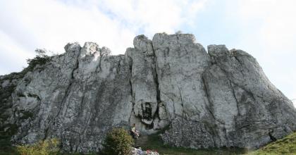 Racuch skała w Dolinie Racławki