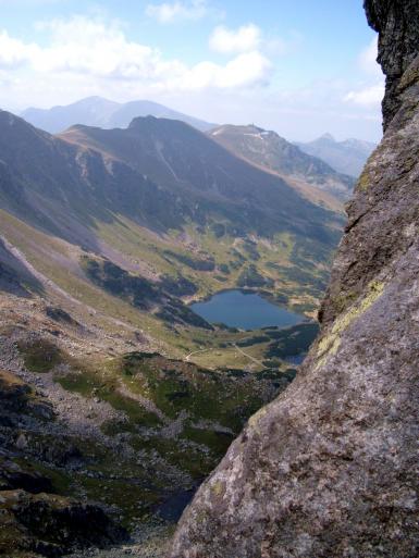 Widok na Kasprowy Wierch ze ściany Kościelca